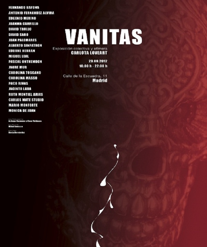 VANITAS comisariada por CARLOTA LOVEART