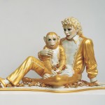 Jeff Koons, Michael Jackson and Bubbles, 1988. Porcelain; 42 × 70 1⁄2 x 32 1⁄2 in. (106.7 × 179.1 × 82.6 cm). Private collection. © Jeff Koons