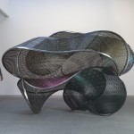 Blanca Muñoz, Tornasol, 2015, acero inoxidable, 196x325x220 cm