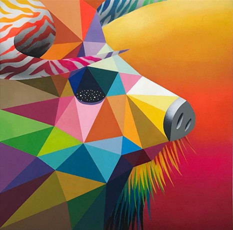 Okuda San Miguel - Theriomorphism IV