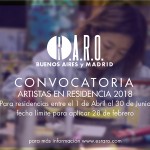 Convocatoria Residencias RARO