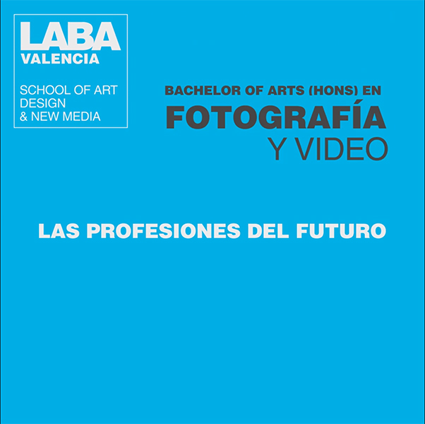 PROFESIONES DEL FUTURO. Fotografía y vídeo