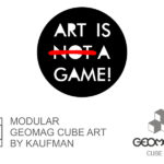 MODULAR Geomad Cube Art by KAUFMAN