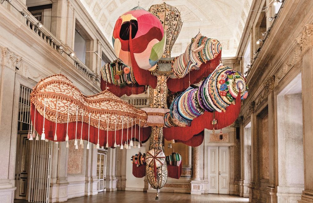 Joana Vasconcelos en el Palacio de Liria