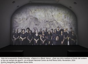 GRADA KILOMBA EN EL REINA SOFIA