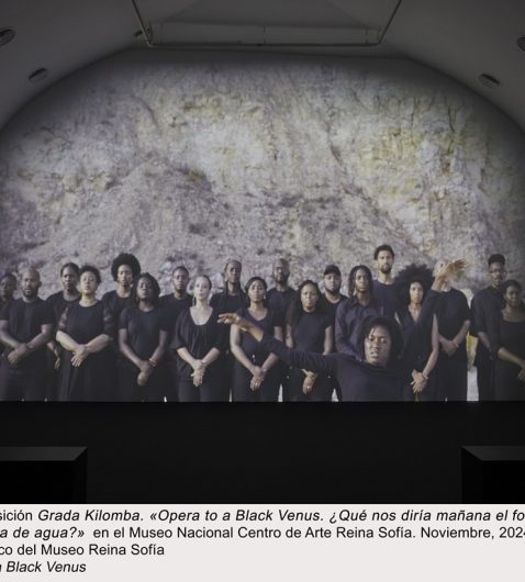 GRADA KILOMBA EN EL REINA SOFIA