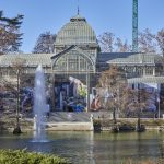 Una gran lona creada por Miguel Ángel Tornero cubrirá el Palacio de Cristal durante su restauración